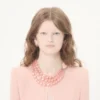 Sukienka midi Cady Couture z piórami Sukienka midi Cady Couture z piórami