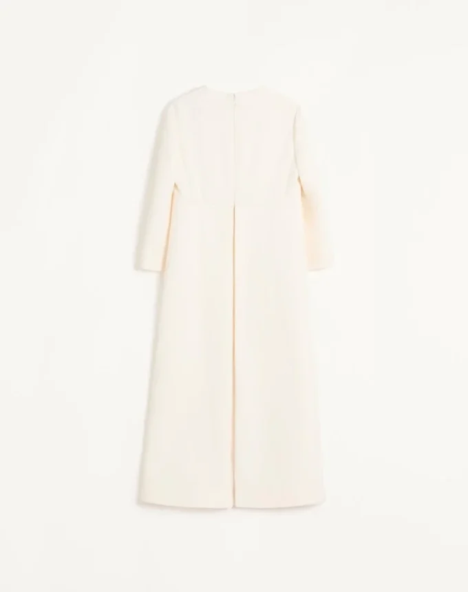 Sukienka midi z krepy couture Sukienka midi z krepy couture