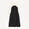 Sukienka midi z krepy couture Sukienka midi z krepy couture