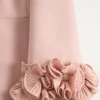 Sukienka midi z krepy couture Sukienka midi z krepy couture