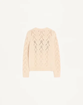 Sweter z haftem