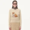 Sweter z haftem Le Chien De La Maison