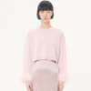 Sweter z kaszmiru z piórami Sweter z kaszmiru z piórami