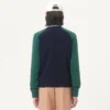 Sweter z wełny i bawełny z wzorem żakardowym Chez Valentino
