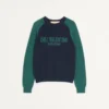 Sweter z wełny i bawełny z wzorem żakardowym Chez Valentino