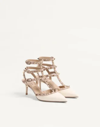 Szpilki Rockstud Caged Pump 65 mm
