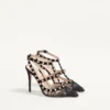 Szpilki Rockstud z paskami 100 mm