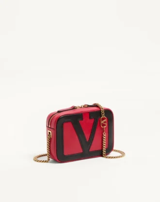 Torba na pasek Valentino Garavani Viva Superstar z nappa