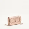 Torba na ramię Valentino Garavani Rockstud Spike z laminowanej skóry nappa Torba na ramię Valentino Garavani Rockstud Spike z laminowanej skóry nappa