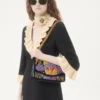 Torba na ramię Valentino Garavani Vain z haftem Torba na ramię Valentino Garavani Vain z haftem
