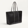 Torba na zakupy Valentino Garavani Rockstud z ziarnistej skóry cielęcej Torba na zakupy Valentino Garavani Rockstud z ziarnistej skóry cielęcej