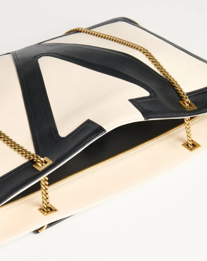 Torba na zakupy Valentino Garavani Viva Superstar z nappa