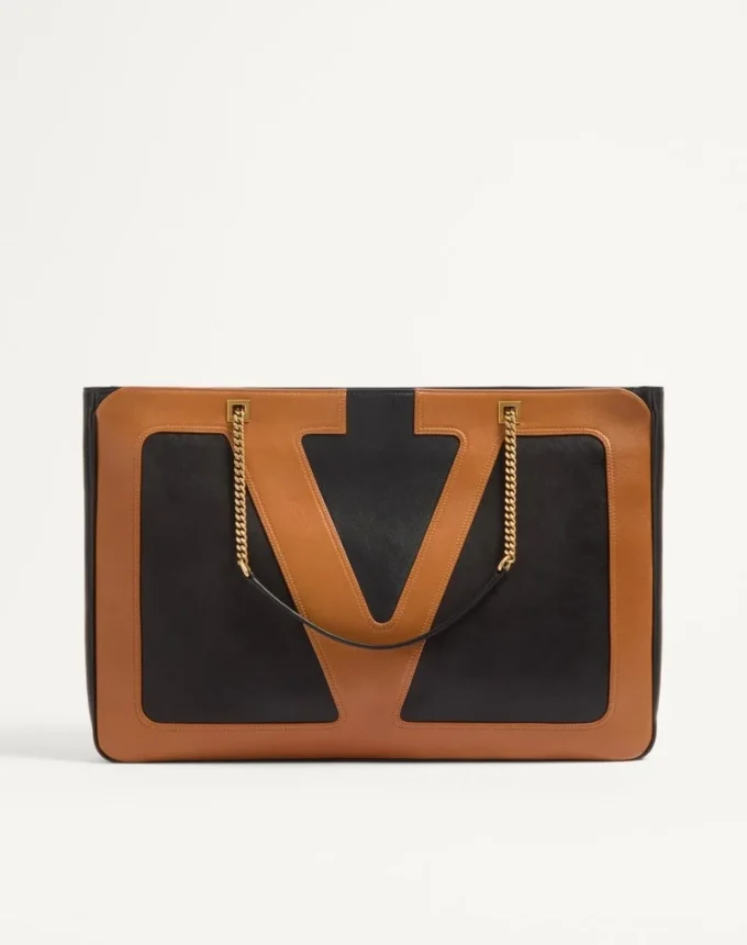 Torba na zakupy Valentino Garavani Viva Superstar z nappa Torba na zakupy Valentino Garavani Viva Superstar z nappa