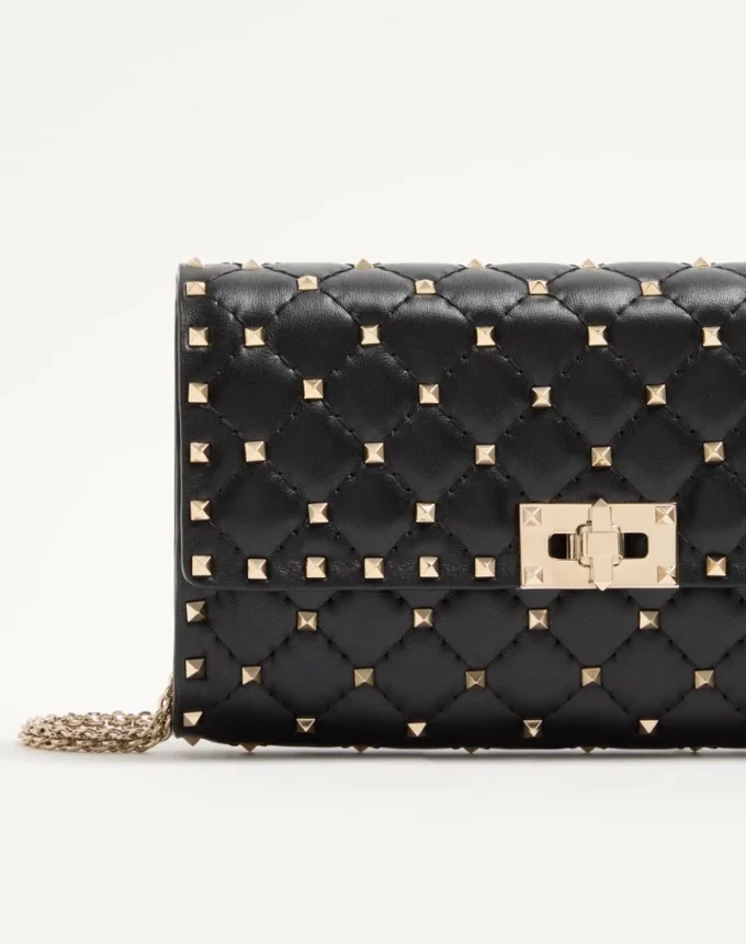 Torebka crossbody Rockstud Spike z nappa Torebka crossbody Rockstud Spike z nappa