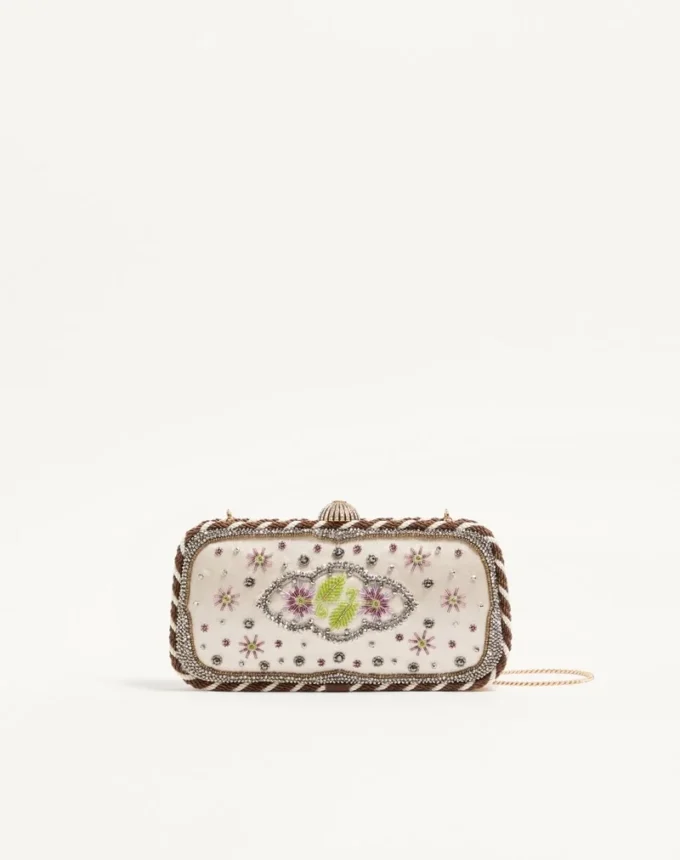 Valentino Garavani Carry Secrets Haftowana kopertówka Valentino Garavani Carry Secrets Haftowana kopertówka