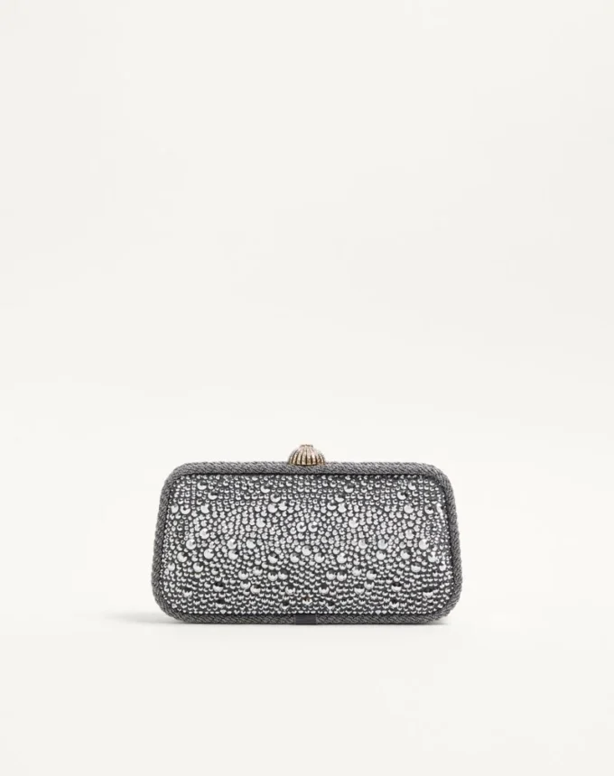Valentino Garavani Carry Secrets Minaudiere z kryształkami Valentino Garavani Carry Secrets Minaudiere z kryształkami