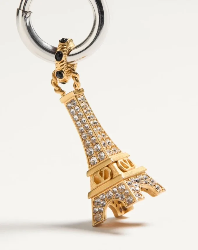 Valentino Garavani Chez Valentino Pojedyncza kolczyka z metalu i kryształów Swarovski® Valentino Garavani Chez Valentino Pojedyncza kolczyka z metalu i kryształów Swarovski®