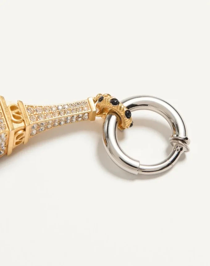Valentino Garavani Chez Valentino Pojedyncza kolczyka z metalu i kryształów Swarovski® Valentino Garavani Chez Valentino Pojedyncza kolczyka z metalu i kryształów Swarovski®