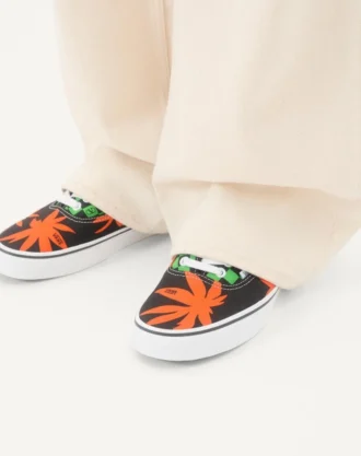 Valentino Garavani i Vans niskie trampki z nadrukiem VLogo Checkerboard i Tropical Leaves Valentino Garavani i Vans niskie trampki z nadrukiem VLogo Checkerboard i Tropical Leaves