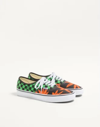 Valentino Garavani i Vans niskie trampki z nadrukiem VLogo Checkerboard i Tropical Leaves Valentino Garavani i Vans niskie trampki z nadrukiem VLogo Checkerboard i Tropical Leaves