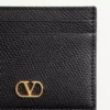 VLogo Signature Grainy Calfskin Card Holder VLogo Signature Grainy Calfskin Card Holder