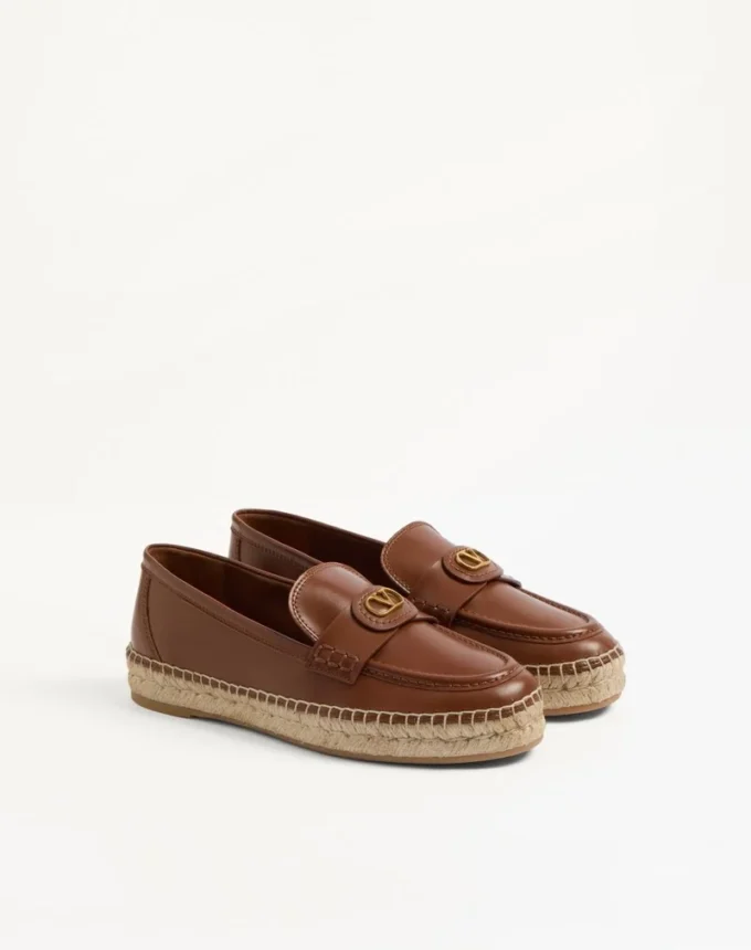 Vlogo Signature Loafers z cielęcej skóry 20 mm Vlogo Signature Loafers z cielęcej skóry 20 mm