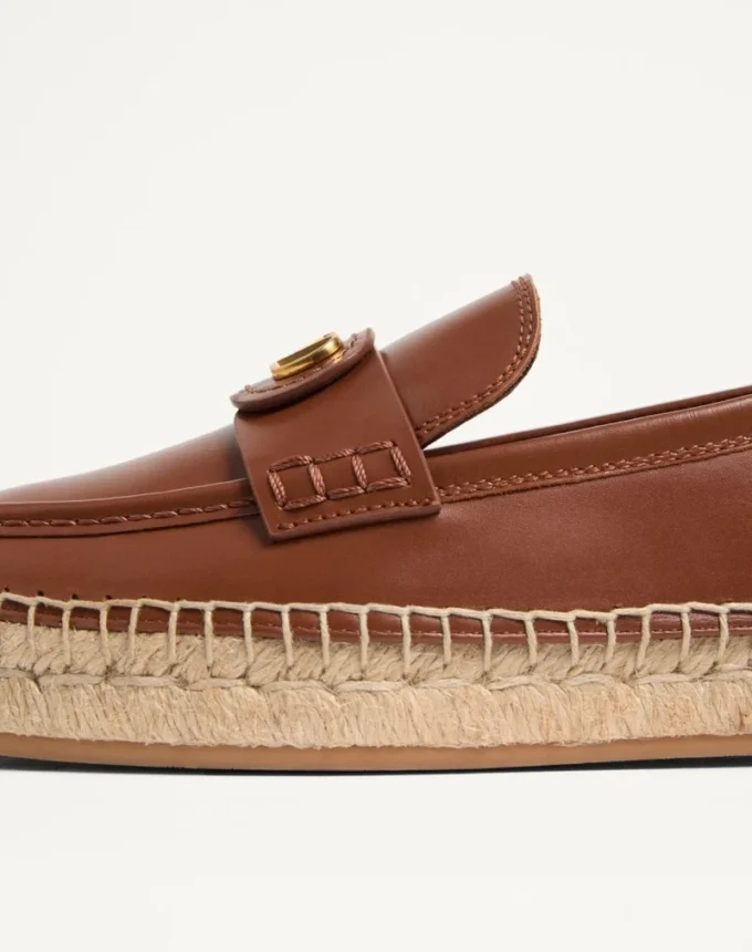 Vlogo Signature Loafers z cielęcej skóry 20 mm Vlogo Signature Loafers z cielęcej skóry 20 mm