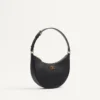 Vlogo Signature Mini Hobo Bag z ziarnistej skóry cielęcej Vlogo Signature Mini Hobo Bag z ziarnistej skóry cielęcej