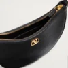 Vlogo Signature Mini Hobo Bag z ziarnistej skóry cielęcej Vlogo Signature Mini Hobo Bag z ziarnistej skóry cielęcej