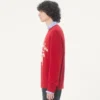 Wełniany sweter Valentino z haftem Chez Valentino i panterą Wełniany sweter Valentino z haftem Chez Valentino i panterą