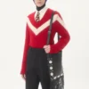 Wełniany sweter Valentino z kokardką VLogo z tyłu Wełniany sweter Valentino z kokardką VLogo z tyłu