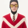 Wełniany sweter Valentino z kokardką VLogo z tyłu Wełniany sweter Valentino z kokardką VLogo z tyłu