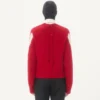 Wełniany sweter Valentino z kokardką VLogo z tyłu Wełniany sweter Valentino z kokardką VLogo z tyłu