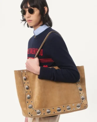 Wełniany sweter z motywem żakardowym Chez Valentino Wełniany sweter z motywem żakardowym Chez Valentino